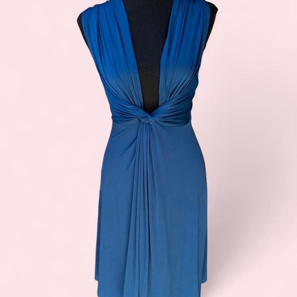 Venus slate blue dress